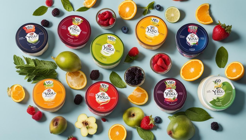 Yeo Valley organic yoghurt range Yeo Valley organic yoghurt range